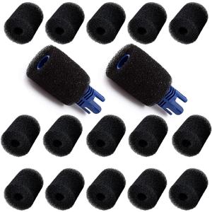 for Polaris Pool Cleaner Parts 15 Pack Polaris 280 Part Sweep Pro Sweep Scrubbers Replacement 2 Hose Tail Scrubber Cleaner Pool Tail Scrubber 280 360 380 180 480 3900 (Blue)