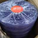 VEVOR Strip Curtain, 100' Length x 12" Width x 0.12" Thickness, Clear Ribbed PVC Curtain Strip Door Bulk Roll, Plastic Door Strips for Doorway of Supermarket, Garage, Warehouse, Barn, Pet Animal House