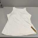 Women Sleeveless Boat Neck Tops Double Lined Backless Tank Tops Basic Fitted T Shirts 2025 (XX-Large)