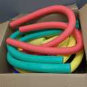 Granny Pants Yard Game Set, Family Reunion Toss and Catch Ball Giant Outdoor Game with Bouncy Balls Scoreboard Medals and Foam Sticks for Birthday Party Company Team Building