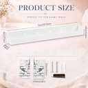 Zonon 1 Set 30 Inch Tip Out Sink Tray with Hinges, Kitchen Drawer Organizer