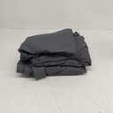 Bedsure King Size Sheets Set, Cooling Sheets for Hot Sleepers, Rayon Derived from Bamboo, Breathable & Soft, Deep Pocket Up to 16 Inches, Hotel Luxury Silky Bedding, Dark Grey
