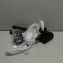 2026 Upgrade Automatic Battery Powered Fuel Transfer Pump, 3.2GPM Battery Operated Gas Can Pump with Auto-Stop Sensor, 47 IN Long Hose & 3 Adapters for Gasoline, Oil, Diesel (Not Include Gas Can)