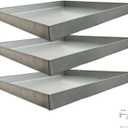 Heavy-Duty Galvanized Steel Drain Pan Premium, Rust-Resistant HVAC Condensate Pan Leak-Proof for Maximum Protection Without Hole Options (24x24x2")
