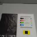 2 Pack Magnetic Dry Erase Board Sheet for Fridge, 12"x8" Erasable Refrigerator WhiteBoard w/ 4 Markers & 1 Eraser- Smooth and Flexible Small Magnet Blank Notepad for Home Kitchen Organizer and Planner