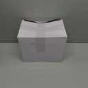 Sabary 50 Pcs Paper Baking Loaf Pan with Lids Disposable Paper Pans Mold for Christmas Winter Birthday Cake Bread Bakery Holiday Gifts(5.91 x 2.48 x 1.94 Inches)