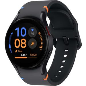 Samsung Galaxy Watch FE 40mm Bluetooth AI Smartwatch w/Fitness Tracking, BIA Sensor, Personalized HR Zones, Heart Rate Tracker, Sleep Monitor, 2024, Black, US Version