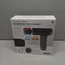 Sharper Image Deep Tissue Percussion Massage, Powerboost Versa Hot & Cold Rechargeable Handheld Massager, 5 Adjustable Speeds, 6 Attachment Heads & Carrying Case, for Muscle Pain Relief, Blue