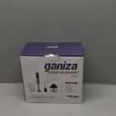 Ganiza Immersion Blender 5 in 1 Hand Blender Max 1000W Heavy Duty Motor, 16 Speed Mode Handheld Blender Stainless Steel Blade With 800ml Mixing Beaker, 600ml Chopper, Whisk and Milk Frother