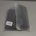 2 x Whiteleopard Men's Winter Gloves Warm Lining Elastic Cuff - Knit Stretchy Cold Weather Warm Knit Thick Gloves Mittens (Black)