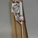 Conair Double Ceramic -Inch Curling Iron, -Inch Barrel Creates Spiral Curls, Hair Curler for Use on Short to Medium Hair, White/Rose Gold