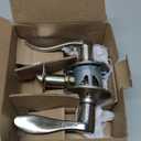 Schlage F10 ACC 619 Accent Door Lever, Hall & Closet Passage Lock, Satin Nickel