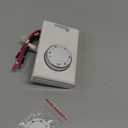 Dr. Infrared Heater DR-001 Wall Thermostat 4 wires single or Double poles 120-277V 3360-7756W, White.