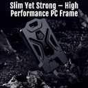 MNGARISTA Retractable Badge Holder,Heavy Duty Carabiner Clip Keychain Badge Reel,Tactical ID Card Key Holder with 31.5" Retractable, Black