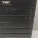 Wrangler 20" Hardside Spinner Carry-On Luggage, Black, 22-inch