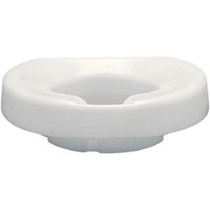 SP Ableware Maddak Tall-Ette 2-Inch Elevated Toilet Seat Compatible with Elongated and Standard Toilets (725831002) (2" Elongated)