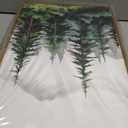 Ausril Watercolor Mountain Range Framed Canvas Wall Art Set, Green Forest Tree Wall Decor, Woodland Nursery Wall Painting, Modern Wilderness Art Print for Living Room, Bedroom, Office-16 x24 x3