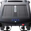 Solar Powered Pool Skimmer Robot Cleaner, Automatic Solar Pool Skimmer Robot Pool Cleaner Robot Pool Robot Pool Net Skimmer with Basket Automatic Obstacle Avoidance Dual Charging Options