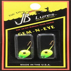 Bay De Noc Gem N Eye #6 Chart/Green 2/Pk Fishing-Equipment