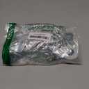 M6 Threaded Stem Caster Wheels, 2 Inch PVC Silent, No Noise and No Scratch Castor Wheels, Replacement for Tiny Shelving, Slide Storage Cart for Office, Kitchen & Laundry Room, Set of 2 Brake 2 Swivel