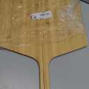 Pizza Peel 16 Inch, Natural Bamboo Pizza Peel Pizza Paddle Spatula Oven Accessory for Large Wood Pizza Board For Transferring & Serving, Wood Pizza Cutting Board for Cheese Bread Fruit Vegetables, 24"L x 16"W