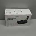 Foot Massager with Heat and Foot Massage, Electric Foot Massager with Cord Remote Control, Birthday Gifts for Mom and Dad (Black - Corded Electric)