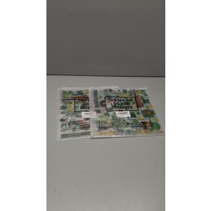 Cholemy 108 Pcs St Patrick's Day Window Gel Clings Green Shamrocks Thick Gel Clings Removable Reusable Irish Gnome Clover Window Stickers Decals for Glass Home Classroom St Patricks Day Party Decor