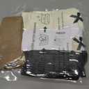 Slouch Socks for Women Long Knee High Socks Women Frilly Lace Ruffle Calf Stacked Boot Sock Scrunch Slouchy Sock (Black, White, Khaki & Beige)