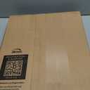 Mayfair Caswell Modern Slow Close Toilet Seat, Durable Plastic Seat, Made in USA, Round, White