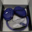 Wireless Gaming Headset with Noise Canceling Microphone for PS5, PC, PS4, 2.4G/Bluetooth Gaming Headphones with USB and Type-c Connector, Wired Mode for Controller - Navy Blue