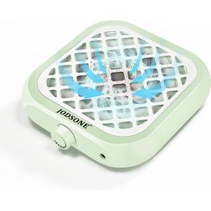 JODSONE 6000RPM Mini Nail Dust Collector Powerful Suction Portable PocketSized Nail Salon with 30 Filters Green