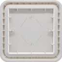 Thaekuns S97006651 Bathroom Fan Cover for Broan Nutone 670-A 675 662 663-A 663-B 663-C