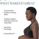 Bali Women's Wireless Bras for Women - Comfort Revolution Wireless Bra - Adjustable & Supportive, Large
