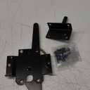 skysen Carbon Steel Vinyl Wood Fence Post Mount Gate Latch(2066-cs-p)