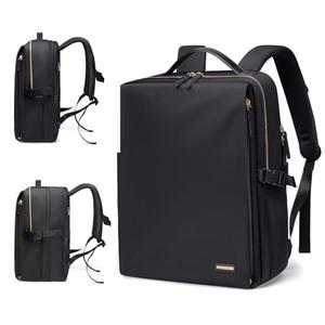 GOLF SUPAGS Stylish Laptop Backpack for Women Airline Approved Perfect for Work College and Travel Multi-Functional Casual Daypack Fits 17.3 Inch Notebook (Black)