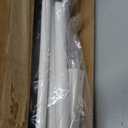 Dog Gate - 18"-45" Adjustable Extra Wide Metal Baby Gate to Step Over, 10" Tall Small Pet Gate with 3 Extension Kits, Pressure Mounted for Doorways & Stairs (White)