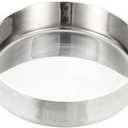 PATIKIL 76mm OD Pipe End Cap,1Pc 304 Stainless Steel End Cap Flat Tube Cap Polished Pipe Cover Round for Plumbing HVAC Industries Metal Tubing Water Gas Welding