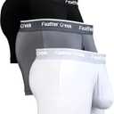 Mens Pouch Underwear Men's Separate Big Pouch Comfy Briefs Comfy Mid-Rise Pouch Bikini Brief Boxer Briefs (XX-Large)