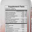 Thyroid Support Supplement- Metabolic Function, Energy & Focus, Mood Enhancer - Iodine from Kelp, Ashwagandha, Vitamin B12, Inositol, Ginseng, Magnesium - 60 Capsules for Men & Women