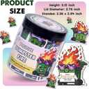 2 x Stocking Stuffer for Teen Girls & Boys  Funny Affirmation Jar with 60 Cards  Gag Gift for Christmas, White Elephant, Birthday, or Stress Relief  Dumpster Fire Emotional Support Jar for Women