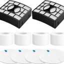 Colorfullife Filter Replacement for Shark Rotator DuoClean Powered Lift Away Speed Vacuum NV680 NV681 NV682 NV683 NV800 NV801 NV803 UV810, Replaces Part XHF680 and XFF680