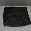 2 Pack Swimsuit & Towel Wet Dry Sack - 12 x 16 inch Waterproof Clothes Bag with Handle & Zippered Oxford Cloth - Black