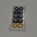 Mr. Pen- Spiky Sensory Rings, 10 Pack, Stress Relief Fidget Sensory Toys, Fidget Rings, Fidget Ring for Anxiety, Stress Relief Rings, Massager for Fidget ADHD Autism (Jewel Tones)