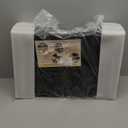 Extra Wide Dog Ramp for Car Truck and SUV Dog Stairs for Large Dogs Folding Pet Stairs with Non-Slip Rug Surface Supports Up to 280 lbs (Wide 6 Steps)