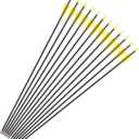 Elong Fiberglass Arrows Archery 24 26 28 30Inch Target Shooting Practice Safetyglass Recurve Bows Suitable for Youth Children Woman Beginner