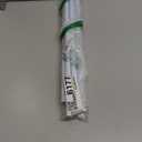 AIZESI 2pcs White Curtain Rod No Drilling Adjustable Spring Tension Rod 31 to 54 Inch Small Expandable Spring Loaded Curtain Rods for Windows,Cupboard, Kitchen Cabinets,Bathroom, White