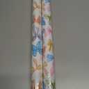 2 x FYSUIMU Colorful Bow Wrapping Paper -Mini Roll- 17 Inch x 32.8Ft Bowknots Gift Wrap Paper Coquette Assorted Design Multicolor Bow Art Paper for Wedding Birthday Baby Shower DIY Crafts