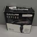 Nano Titanium Italian Rapido Hair Dryer - Professional, Lightweight 2000 Watt Blow Dryer (Black)