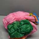 Christmas Inflatables Santa Claus Outdoor Decorations 6ft Giant Hawaiian Santa Flamingo Swimming Ring Blow Up Yard Xmas Decor with Built-in LED Lights for Holiday Lawn Home Indoor Outside