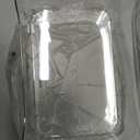 12 Pack Clear Plastic Storage Bins, Pantry Organizers and Storage, Clear Pantry Organizer Bins, Plastic Containers with Handle for Kitchen,Freezer,Cabinet,Closet,Bathroom Under Sink Storage (Medium)